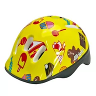 Kaski rowerowe - Kask Rowerowy Allright Kids Yellow Mv6-2 (Size:44-48) Xs - miniaturka - grafika 1