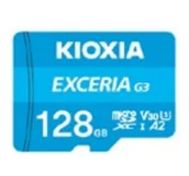 Karty pamięci - Kioxia EXCERIA G3 128 GB MicroSDXC UHS-I Klasa 10 LMEX3L128GG2 - miniaturka - grafika 1