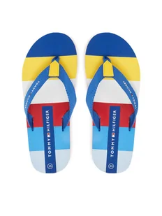 Tommy Hilfiger Japonki T3X8-33907-0058Y913 S Granatowy - Buty dla chłopców - miniaturka - grafika 1