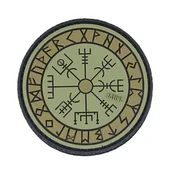 Odzież taktyczna i umundurowanie - 101 Inc. - Naszywka 3D - Protect Shield - Zielony OD - miniaturka - grafika 1