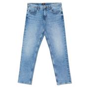 Spodnie męskie - Cropp - Niebieskie jeansy comfort - Niebieski - miniaturka - grafika 1