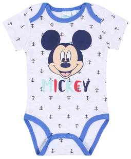 Szare body niemowlęce Myszka Mickey DISNEY 12 m 80 cm - Body dla niemowląt - miniaturka - grafika 1