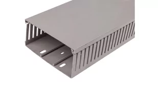 ElettroCanali Korytko grzebieniowe 120x60 Kanał kablowy z pokrywą 1m EC 8643 ECS12060 - Kanały kablowe - miniaturka - grafika 1