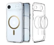 Etui i futerały do telefonów - Spigen Ultra Hybrid Mag Magsafe do Iphone 17 Air Clear/Gold - miniaturka - grafika 1