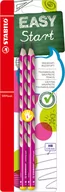 Ołówki - STABILO Stabilo B-49823  5 " Easygraph "o stopniu twardości ołówka dla osób leworęcznych, HB, 2er Pack trójkątny, niebieski B-49823-5 - miniaturka - grafika 1