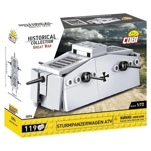 Klocki Sturmpanzerwagen A7V - Zabawki konstrukcyjne - miniaturka - grafika 1