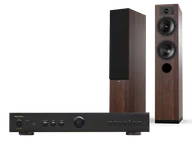 Zestawy stereo - Rotel A11 MkII (czarny) + Tesi 5 (mokka) - miniaturka - grafika 1