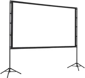 Ekrany projekcyjne - Deluxx Ekran projekcyjny 100 cali z statywem 16:9 4K kino domowe plener - miniaturka - grafika 1