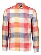 Koszule męskie - OLYMP Koszula "Level 5" - Body Fit - w kolorze niebiesko-czerwonym - miniaturka - grafika 1