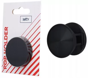 TelForceOne Uchwyt Setty Holder czarny - Pozostałe akcesoria do telefonów - miniaturka - grafika 1
