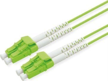 Roline Kabel światłowodowy ROLINE 50/125m OM5, LC/LC, LSOH, złącze niskostratne, zielony, 0,5 m