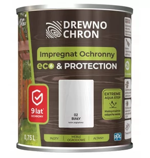 Impregnat Drewnochron Eco&Protect biały 0,75L - Grunty do ścian - miniaturka - grafika 1