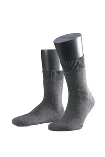 Falke Rajstopy, Matowy Mężczyźni, Szary (Asphalt Mel. 3180 cm, 43-46 EU - Skarpetki męskie - miniaturka - grafika 1