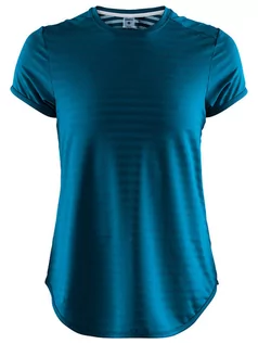 Koszulki sportowe damskie - Craft Koszulka sportowa "Breakaway" w kolorze niebieskim - grafika 1