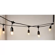 Lampy ogrodowe - Girlanda ogrodowa LED FIORI ozdobna 20m + 20 żarówek barwa ciepła na taras - miniaturka - grafika 1