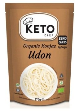 Keto Chef Makaron Konjac Typu Noodle Udon Bezglutenowy Bio 270g