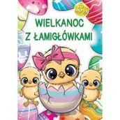 Książki edukacyjne - Wielkanoc z łamigłówkami - miniaturka - grafika 1