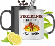 Kubki - KUBEK MAGICZNY DLA SKARBNIKA ZMIENIAJĄCY KOLOR z Nadrukiem ze Zdjęciem + Opakowanie na prezent (wzór 03) - miniaturka - grafika 1