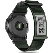 Akcesoria do smartwatchy - Pasek TECH-PROTECT Scout do Garmin Fenix 5/6/6 Pro/7 (47mm) Zielony - miniaturka - grafika 1
