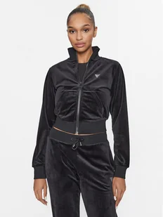 Guess Bluza V3BQ22 KBXI2 Czarny Regular Fit - Bluzy damskie - miniaturka - grafika 1