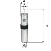 Filtry paliwa - Filtron PP 976/6 FILTR PALIWA BMW 2 F45 14-, X1 15-, X2 -18 PP976/6 - miniaturka - grafika 1