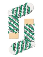 Skarpetki męskie - Happy Socks Skarpety w kolorze biało-zielonym - miniaturka - grafika 1