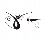 Naklejki na ścianę - Naklejka na ścianę dzieci ogromne koty kotki 36, 240x120 cm - miniaturka - grafika 1