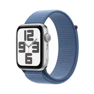 Smartwatch - Apple Watch SE GPS Koperta 44mm Opaska sportowa Niebieski - miniaturka - grafika 1