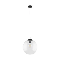 Lampy sufitowe - Przezroczysta kula na zwisie ⌀35cm TK 3268 z serii ESME TRANSPARENT - miniaturka - grafika 1