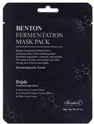 Maseczki do twarzy - Benton Benton Fermentation Mask Pack Odżywcza maska do twarzy w płachcie 20g 53363-uniw - miniaturka - grafika 1