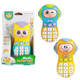 ASKATO TELEFON Z BUZIAMI 20140 - Zabawki interaktywne dla dzieci - miniaturka - grafika 1
