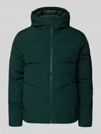 Kurtki męskie - Kurtka pikowana z kapturem - miniaturka - grafika 1