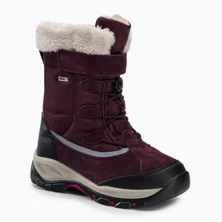 Buty trekkingowe dziecięce - Śniegowce dziecięce Reima Samoyed fioletowe 5400054A-4960 - grafika 1