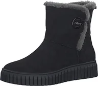 Śniegowce damskie - s.Oliver Damskie śniegowce 5-26418-41, czarny, 42 EU - miniaturka - grafika 1