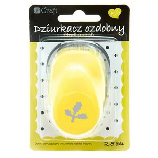 Dalprint Dziurkacz ozdobny JCDZ-110.106 Ostrokrzew - Przybory szkolne - miniaturka - grafika 1
