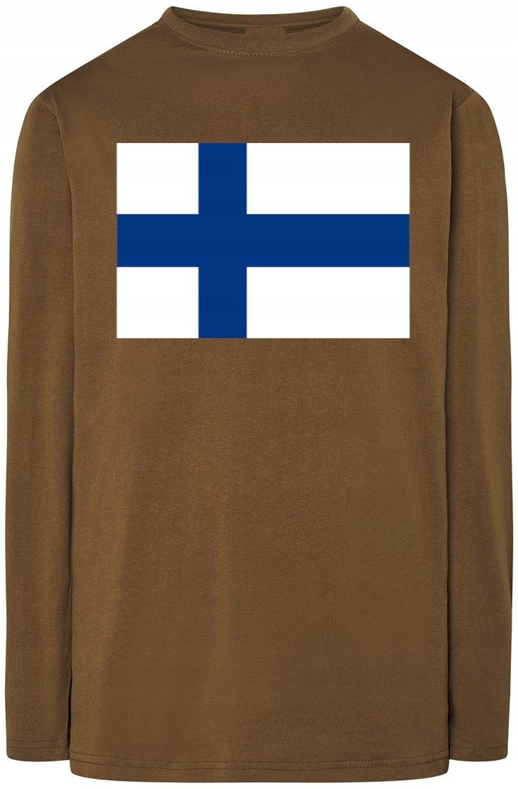 Finlandia Męska modna bluza Longsleeve Rozm.S