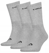 Skarpetki męskie - Head Skarpetki Skarpety Wysokie Popielate 43-46 3 Pary - miniaturka - grafika 1