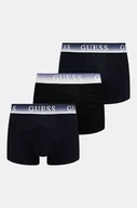 Majtki męskie - Guess bokserki 3-pack męskie kolor niebieski U4BG13.K6YW1 - miniaturka - grafika 1
