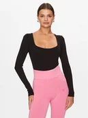 Bluzki damskie - Guess Bluzka V3BP12 K8RT2 Czarny Regular Fit - miniaturka - grafika 1