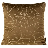Poszewki na poduszki - Euro Firany Poszewka Eurofirany Velvet BLINK17 Brązowy 45x45 1216981 - miniaturka - grafika 1