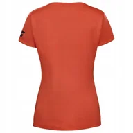 Koszulki i topy damskie - Koszulka damska Babolat Play Cap Sleeve Top Women fiesta red M - miniaturka - grafika 1