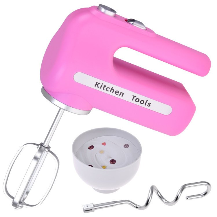 Interaktywny Mikser Kuchenny z Różowymi Końcówkami