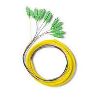 Pozostałe akcesoria sieciowe - 12 x Pigtail światłowodowy SC/APC | Singlemode | G657A2 | 2m - miniaturka - grafika 1