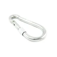 Haki, szakle i karabinki - Karabińczyk do lin z zabezpieczeniem 12 mm ANDPOL - miniaturka - grafika 1