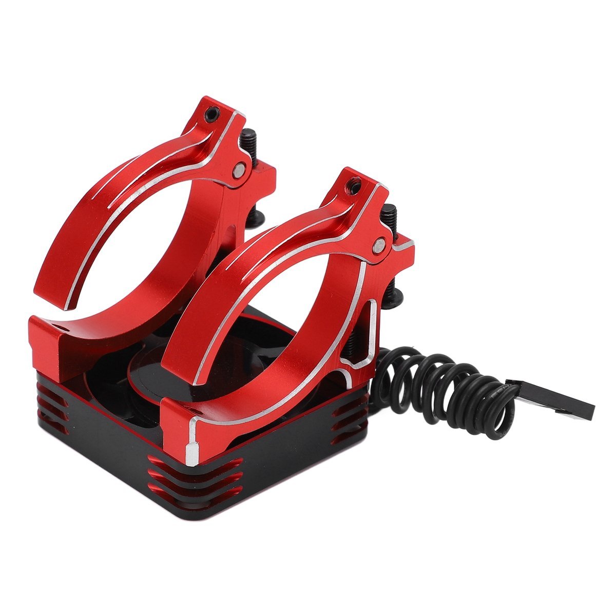 Wentylator chłodzący silnik 40 mm Wentylator ze stopu aluminium z uchwytem do