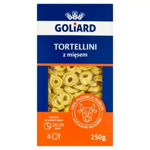 Goliard Tortellini z mięsem 250 g - Szybkie dania obiadowe - miniaturka - grafika 1