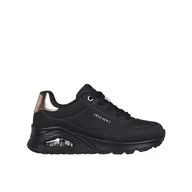 Buty trekkingowe damskie - Buty na co dzień unisex SKECHERS UNO GEN 1 SHIMMER eko skóra - miniaturka - grafika 1