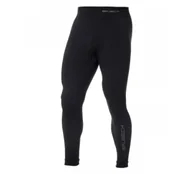 Spodnie sportowe męskie - Legginsy Termoaktywne Męskie Brubeck EXTREME THERMO - Czarne - miniaturka - grafika 1