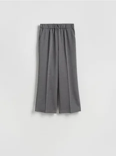 Reserved - Spodnie z kantem - jasnoszary - Spodnie damskie - miniaturka - grafika 1