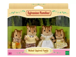 Sylvanian Families Rodzina wiewiórek 4172 - Figurki dla dzieci - miniaturka - grafika 1